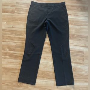 Mens Express Photographer Black Wool Blend Dress Pants - Sz 32